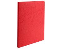 Pre-creased folder pressboard 400gsm - 24x32cm - Red