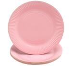 20 Assiettes en carton rondes, 23 cm