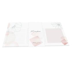 Evanescence, Mini Planner 24x12 cm, 50 Blatt bedruckt und abtrennbar - Mehrfarbig