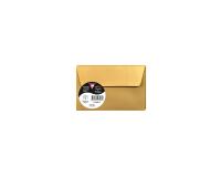 Paquet de 5 enveloppes Pollen 90x140mm 120g/m2 - Or