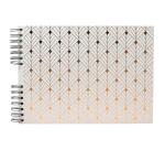 Spiral photo album 50 black pages Neo Deco