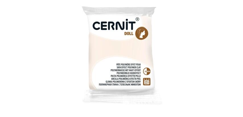 Cernit Doll Polymer Clay - 56g - White