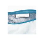 TIE&DYE Trousse ronde Ø5,5x22 cm, bleu ciel - Bleu ciel