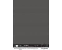 Pastelmat, Papier für Pastellmalerei, 5 Bogen 100x140 cm, 360g - Anthrazit