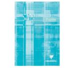 Bloc Pupitre agrafé en-tête A4 80 feuilles détachables ligné + marge Couleur aléatoire - Assortis