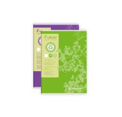 Cahier piqué FOREVER A4 96 pages petits carreaux 70 g - Assortis