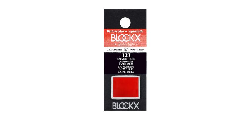 Aquarellfarbe, Kadmiumrot - 1/2 Näpfchen 1,5ml - Cadmium Rot