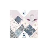 ORIGAMI, Pochette de 60 feuilles 70g/m2 au format 15x15cm - Little love - Multicolore