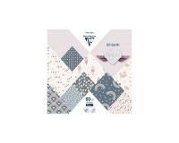 ORIGAMI, Pochette de 60 feuilles 70g/m2 au format 15x15cm - Little love - Multicolore