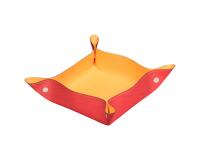 Rhodia Rhodiarama Reversible Tidy - 12 x 12 x 4.5 cm - Coral