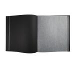 Fotoalbum 60 Seiten schwarz 29x32cm - Love schwarz - Schwarz