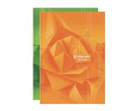 Cahier brochure rembordée rigide 7000 A4 192 pages grands carreaux 70 g - Assortis