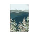 La Vie en Vosges, Notizheft mit Fadenbindung A4 21x29,7 cm, 48 Blatt liniert mit Rand, sortiert
