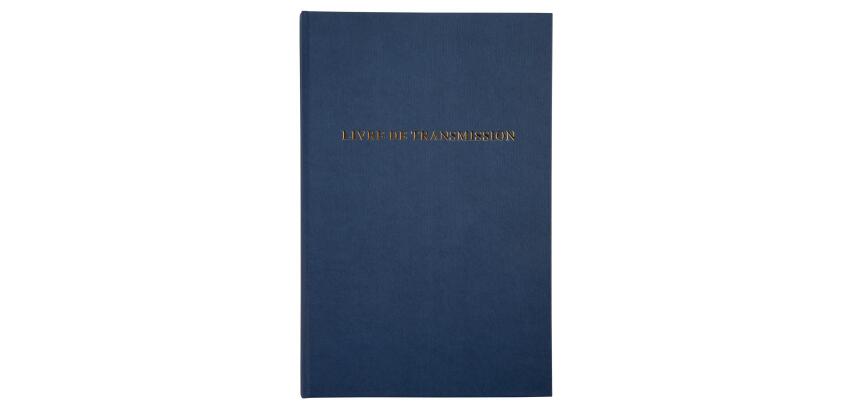 Notitieboek 300 x 195 mm Transmissies 160 pagina's blauw