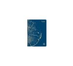 Cahier piqué FOREVER PREMIUM 100% recyclé A4 96 pages ligné papier recyclé blanc 90 g - Assortis