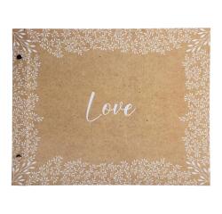 Fotoalbum met schroeven, 40 blz - Formaat 37x29cm - KRAFT - Design