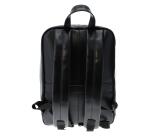 Exactive leather Backpack for Laptop blk - Black