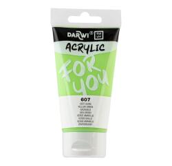 Darwi For You, Acrylfarbe, Tube 75 ml - Grüngelb