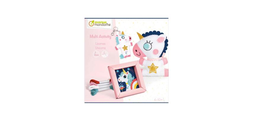 Creative box, Multi Activity, Unicorns - Multicolour
