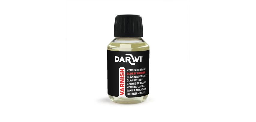 DARWI Flacon de 100 ml Vernis à Alcool finition Brillante