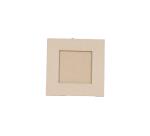 Cadre plat carré 11x11cm - Kraft