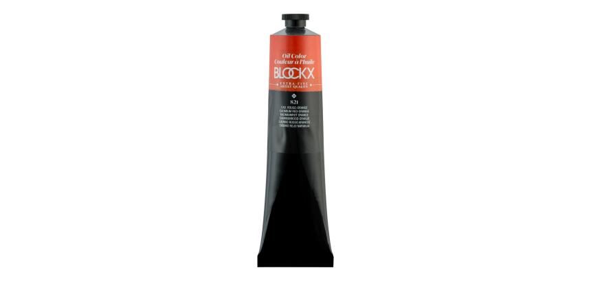 Peinture à l'huile extra-fine tube 200ml - Cadmium rouge-orange