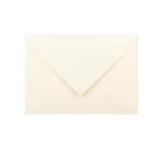 20 enveloppes C6 (114x162mm) paille gommées - ivoire