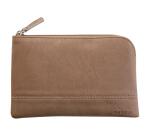 Rhodiarama pochette zippée en simili cuir - taille S (11x17 cm)