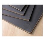 Spiralalbum/Skizzenblock, braunes Kraftpapier, A4, 60 Blatt, 90g - Schwarz