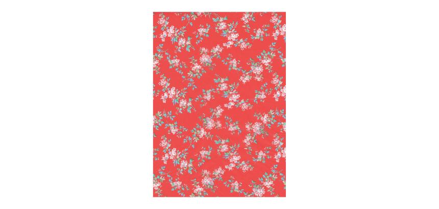 Pochette 3 Feuilles Identiques Ref 658 - Rouge