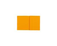 Protège cahier carte lustrée 265g - 24x32 cm - Jaune