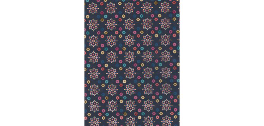 20 Décopatch sheets réf. 704 - Blue