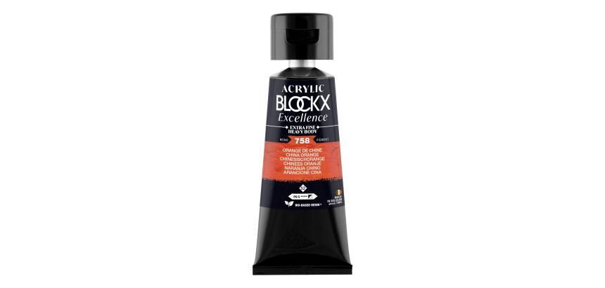 Peinture acrylique extra-fine fine tube 75ml - Orange de Chine