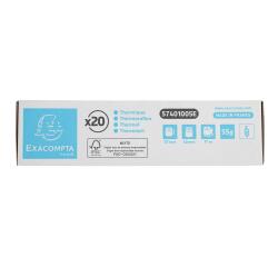 Papel térmico Exacompta 57 x 40 x 12 mm x 17 m 55g 5740100SE 1 copia SBPA