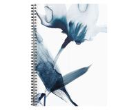 Inkebana, Cahier reliure intégrale A4 21x29,7 cm, 148 pages, ligné et marge, ass. - Multicolore