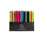 Trousse carrée 2 compartiments TRICOLOR - Couleurs assorties
