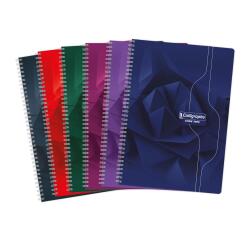 Cahier reliure intégrale 7000 A4 180 pages grands carreaux 70 g - Assortis