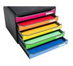 Cassettiera Big Box Plus horizon 5 cassetti Glossy