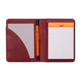 Rhodiarama livret porte-bloc N°11 pour bloc ou carnet format A7 - Lie de vin