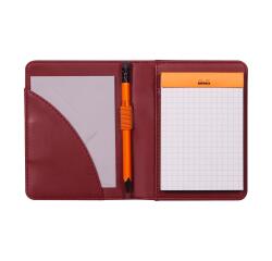 Rhodia Portfolio - No.11 - 9.5 x 12.5 cm - Wine