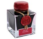 Encre 1670 à paillettes dorées 50ml - Rouge hématite
