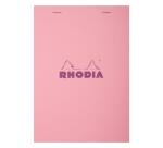Rhodia bloc agrafé COULEURS N°12 5/5 80 feuillets microperforés, couvertures assorties - Assortis
