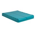 Exacompta, The Smart Case, klappbare Maxi-Box A4+, Skandi - Pazifikblau