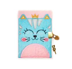 Journal intime fourrure, Chat - Bleu