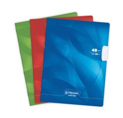 Heft 8000 CARTE 24x32 cm 48 Seiten große Karos 90 g - Sortiert
