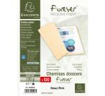Paquet de 100 chemises Forever® 170 100% recyclé - 24x32cm