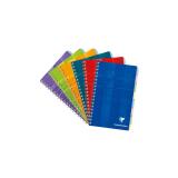 Répertoire libre reliure intégrale 11x17cm 96 pages petits carreaux Couleur aléatoire - Assortis