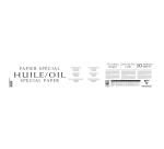 Papier Huile paquet 10F 75x110cm 240g