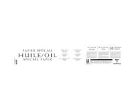 Papier Huile paquet 10F 75x110cm 240g