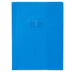 PVC Heftumschlag mit Rautenmuster 18/100 mit Etikettenhalter 24x32 cm